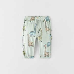 Giraffe Slub Knit Trousers
